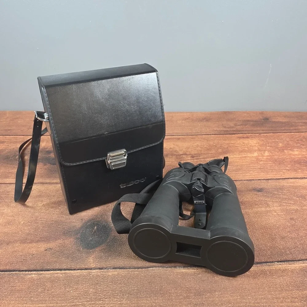 Tasco Binoculars 12x-60x70mm Zoom Black Good 124RB-1 Fully Coated with Case